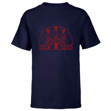 Home Alone 2 Christmas Duncan’s Toy Chest Sign Store Logo - Short Sleeve T-Shirt for Kids - Customized-Navy