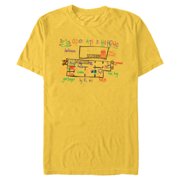 Home Alone 2 Christmas Kevin s Drawing Operation Ho Ho Ho - Short Sleeve Blended T-Shirt for Adults - Customized-Yellow