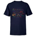 thumbnail image 1 of Home Alone 2 Christmas Kevin’s Drawing Operation Ho Ho Ho - Short Sleeve T-Shirt for Kids - Customized-Navy, 1 of 5