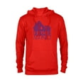 thumbnail image 1 of Home Alone 2 House Logo Holiday Christmas Sweater Pattern - Pullover Hoodie for Adults - Customized-Red, 1 of 5