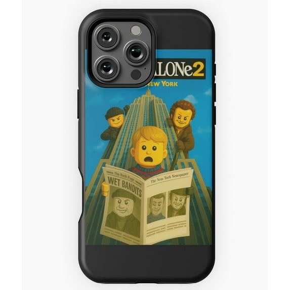 Home Alone 2 Lost In New York Brick Phone Case for iPhone 16 15 14 13 12 11 Pro Max