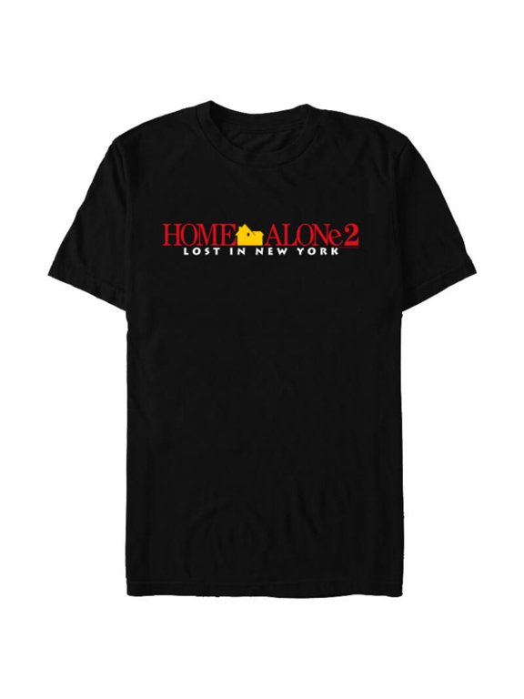 Home Alone 2: Lost in New York Official Movie Logo - Short Sleeve Blended T-Shirt for Adults - Customized-Black