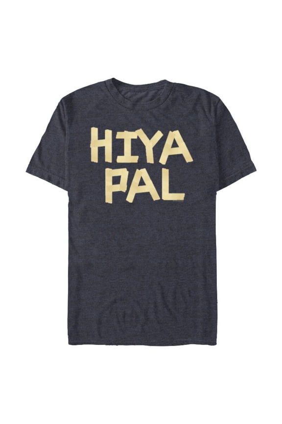 Home Alone 2 Sticky Bandits Masking Tape Quote Hiya Pal - Short Sleeve Blended T-Shirt for Adults - Customized-Navy Heather