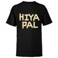 thumbnail image 1 of Home Alone 2 Sticky Bandits Masking Tape Quote Hiya Pal - Short Sleeve T-Shirt for Kids - Customized-Black, 1 of 5