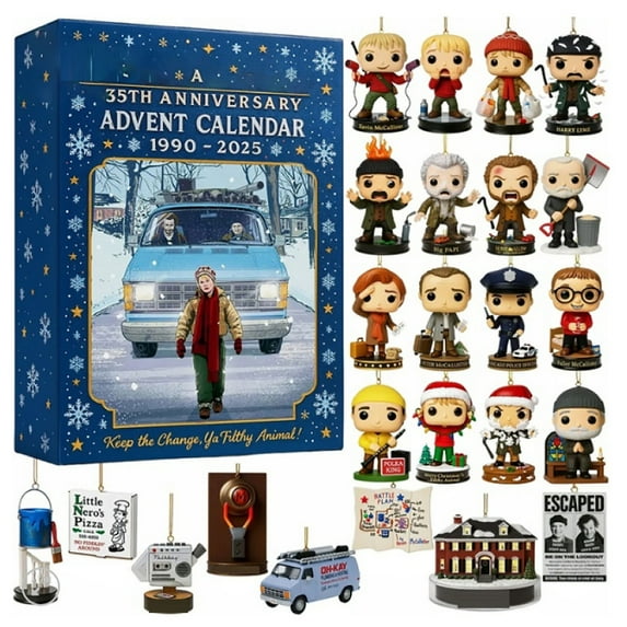 Home Alone 25th Anniversary Advent Calendar 24 Days Christmas Home Alone 25th Anniversary Advent Calendar 24 Days Christmas