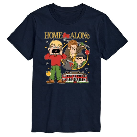 Home Alone - Collage - Men's Short Sleeve Graphic T-Shirt