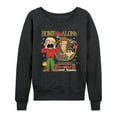 thumbnail image 1 of Home Alone - Collage - Women's French Terry Long Sleeve Shirt, 1 of 4