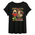 thumbnail image 1 of Home Alone - Collage - Women's Oversized Graphic T-Shirt, 1 of 4