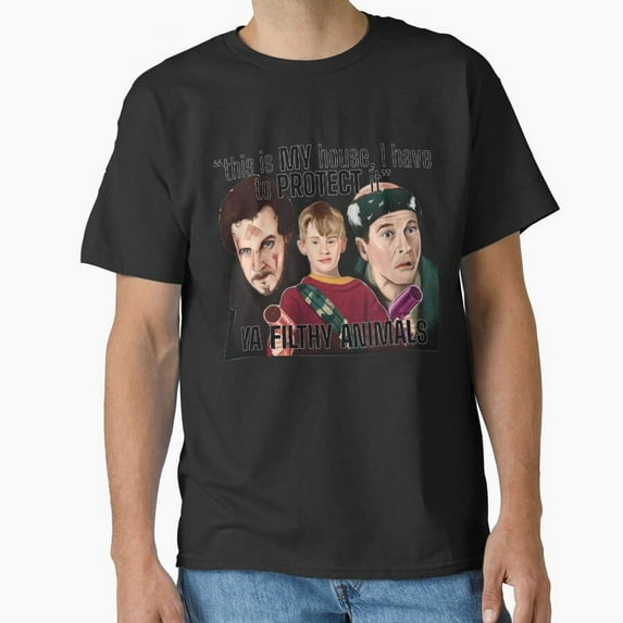Home Alone Funny Christmas Movie - Breathable Material G8982 Unisex T-Shirt, Up to Size 5XL