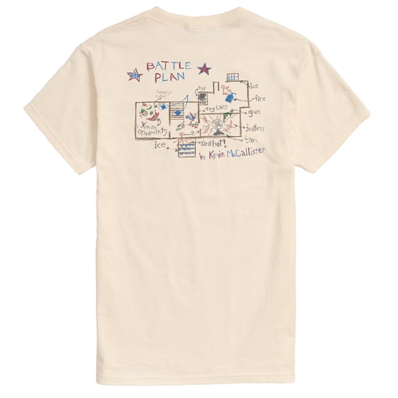 Home Alone - Ha Battle Plan - Men's Short Sleeve Graphic T-Shirt