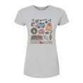 thumbnail image 1 of Home Alone - Ha Icon Grid - Juniors Fitted Graphic T-Shirt, 1 of 4