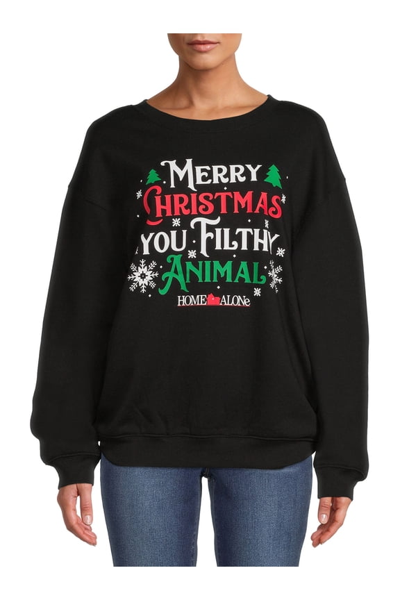 Home Alone Juniors’ Graphic Sweatshirt