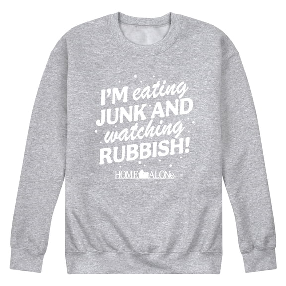 Home Alone - Junk And Rubbish - Men's Crew Fleece Sweatshirt