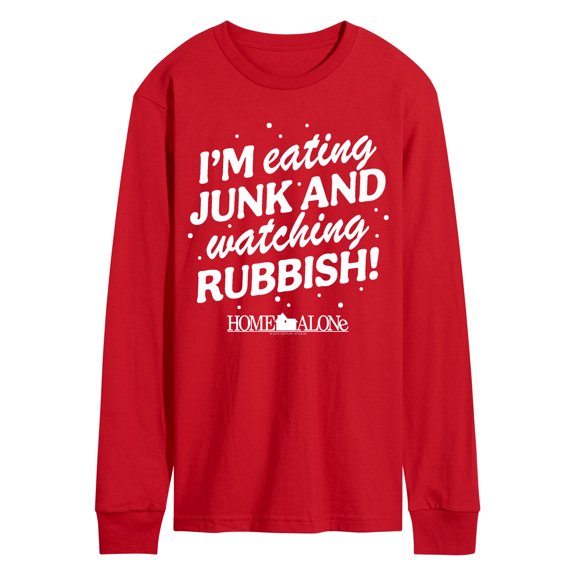Home Alone - Junk And Rubbish - Men's Long Sleeve Graphic T-Shirt