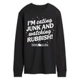 thumbnail image 1 of Home Alone - Junk And Rubbish - Men's Long Sleeve Graphic T-Shirt, 1 of 4