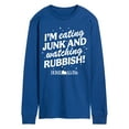thumbnail image 1 of Home Alone - Junk And Rubbish - Men's Long Sleeve Graphic T-Shirt, 1 of 4
