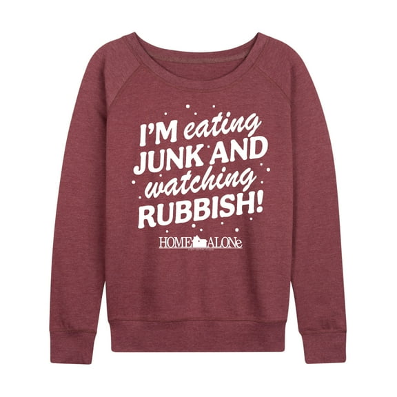 Home Alone - Junk And Rubbish - Women's French Terry Long Sleeve Shirt