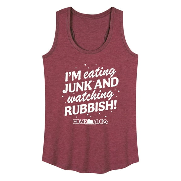 Home Alone - Junk And Rubbish - Women's Racerback Tank