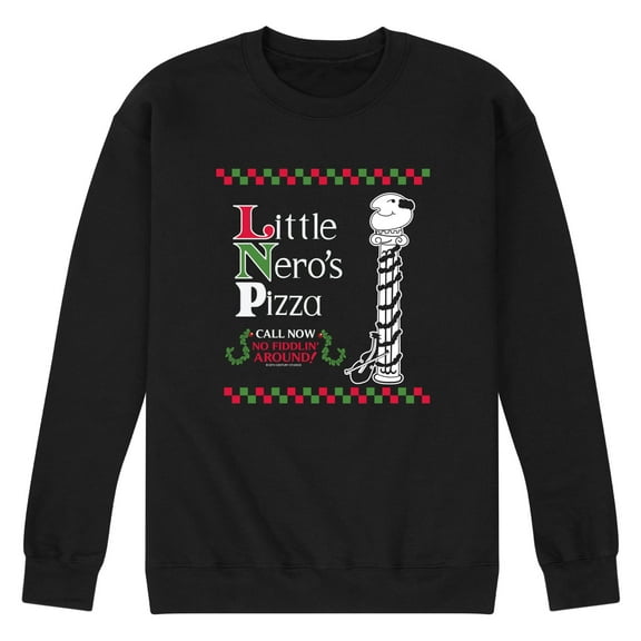 Home Alone - Little Neros - Men's Long Sleeve Crew Fleece Sweatshirt