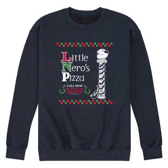 Home Alone - Little Neros - Men's Long Sleeve Crew Fleece Sweatshirt