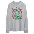 thumbnail image 1 of Home Alone - Lovely Cheese Pizza Just For Me - Men's Long Sleeve Graphic T-Shirt, 1 of 4