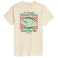 thumbnail image 1 of Home Alone - Lovely Cheese Pizza Just For Me - Men's Short Sleeve Graphic T-Shirt, 1 of 4