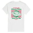thumbnail image 1 of Home Alone - Lovely Cheese Pizza Just For Me - Men's Short Sleeve Graphic T-Shirt, 1 of 4