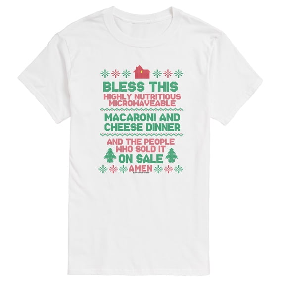 Home Alone - Mac Cheese Amen - Men's Short Sleeve Graphic T-Shirt