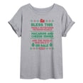 thumbnail image 1 of Home Alone - Mac Cheese Amen - Women's Oversized Graphic T-Shirt, 1 of 4