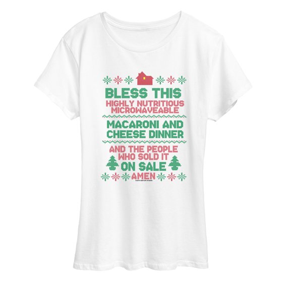 Home Alone - Mac Cheese Amen - Women's Short Sleeve Graphic T-Shirt
