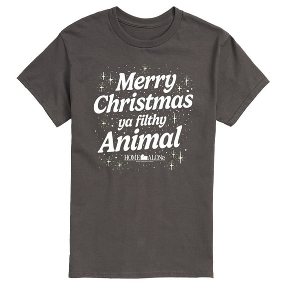 Home Alone - Merry Christmas Filthy Animal - Men's Short Sleeve Graphic T-Shirt