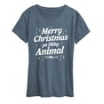 thumbnail image 1 of Home Alone - Merry Christmas Filthy Animal - Women's Short Sleeve Graphic T-Shirt, 1 of 4