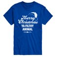 thumbnail image 1 of Home Alone - Merry Christmas Ya Filthy Animal - Men's Short Sleeve Graphic T-Shirt, 1 of 4