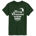 thumbnail image 1 of Home Alone - Merry Christmas Ya Filthy Animal - Men's Short Sleeve Graphic T-Shirt, 1 of 3