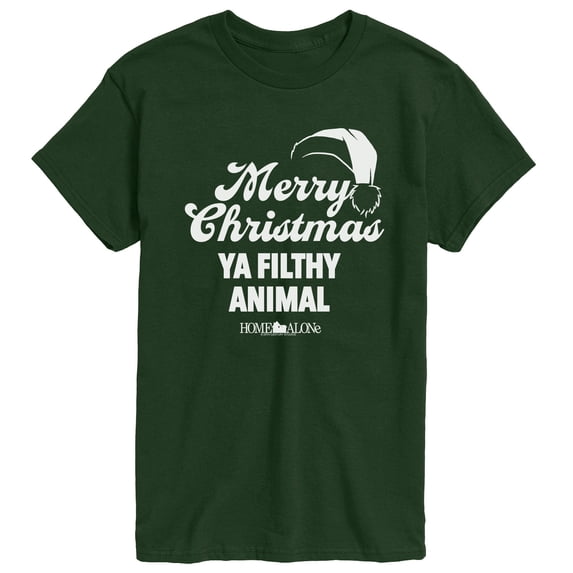Home Alone - Merry Christmas Ya Filthy Animal - Men's Short Sleeve Graphic T-Shirt