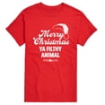 thumbnail image 1 of Home Alone - Merry Christmas Ya Filthy Animal - Men's Short Sleeve Graphic T-Shirt, 1 of 4