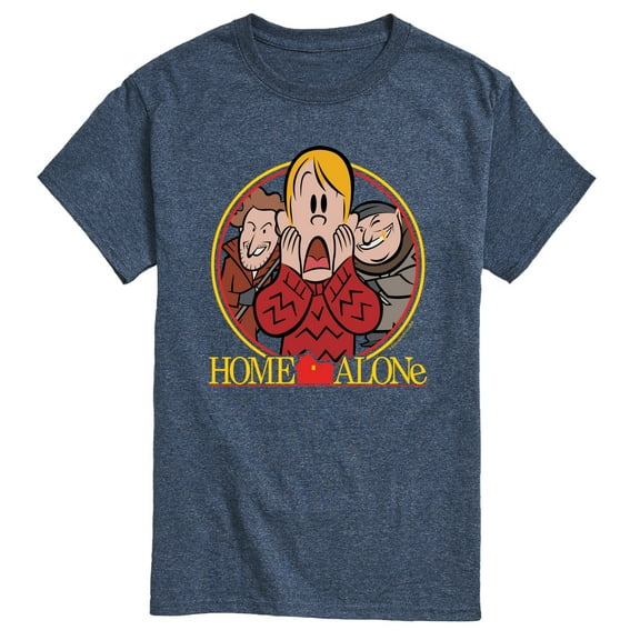 Home Alone - Movie Poster - Men's Short Sleeve Graphic T-Shirt