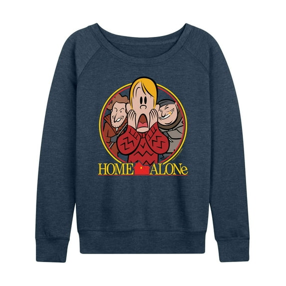 Home Alone - Movie Poster - Women's French Terry Long Sleeve Shirt