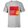 thumbnail image 1 of Home Alone Movie Quote Merry Christmas, Ya Filthy Animal - Short Sleeve T-Shirt for Kids - Customized-Athletic Heather, 1 of 5