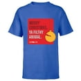 thumbnail image 1 of Home Alone Movie Quote Merry Christmas, Ya Filthy Animal - Short Sleeve T-Shirt for Kids - Customized-Royal, 1 of 5