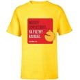 thumbnail image 1 of Home Alone Movie Quote Merry Christmas, Ya Filthy Animal - Short Sleeve T-Shirt for Kids - Customized-Yellow, 1 of 5