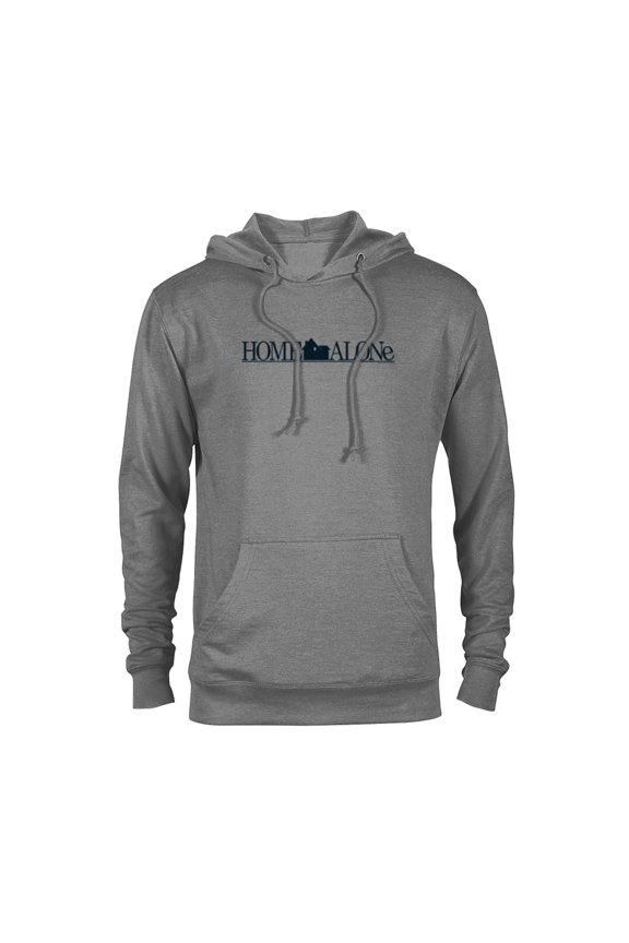 Home Alone Official Movie Logo - Pullover Hoodie for Adults - Customized-Athletic Heather