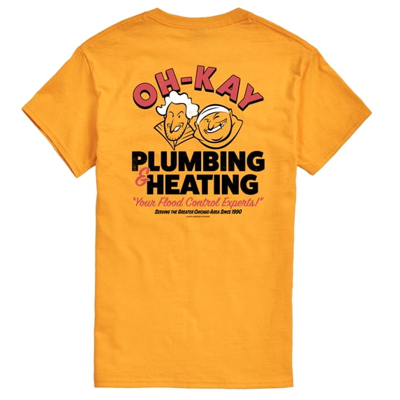 Home Alone - Ohkay Plumbing - Men's Short Sleeve Graphic T-Shirt