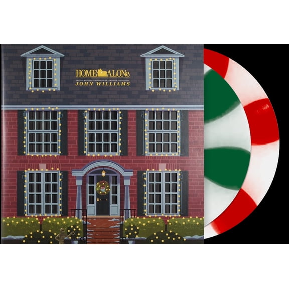 Home Alone Original Soundtrack 2xLP Red + Green Christmas Cornetto Color Vinyl LP - John Williams