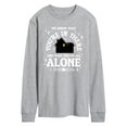 thumbnail image 1 of Home Alone - We Know Youre In There - Men's Long Sleeve Graphic T-Shirt, 1 of 4