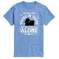 thumbnail image 1 of Home Alone - We Know Youre In There - Men's Short Sleeve Graphic T-Shirt, 1 of 4