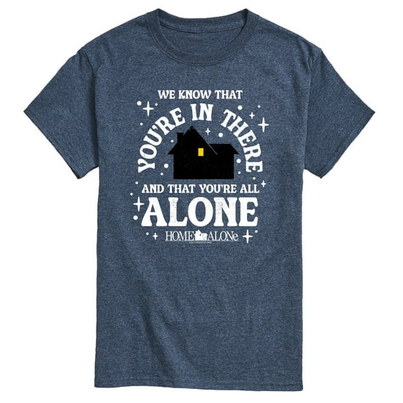 Home Alone - We Know Youre In There - Men's Short Sleeve Graphic T-Shirt