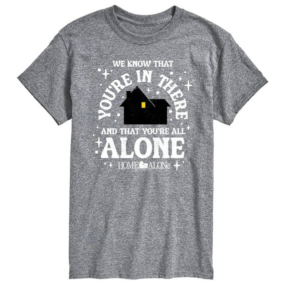 Home Alone - We Know Youre In There - Men's Short Sleeve Graphic T-Shirt