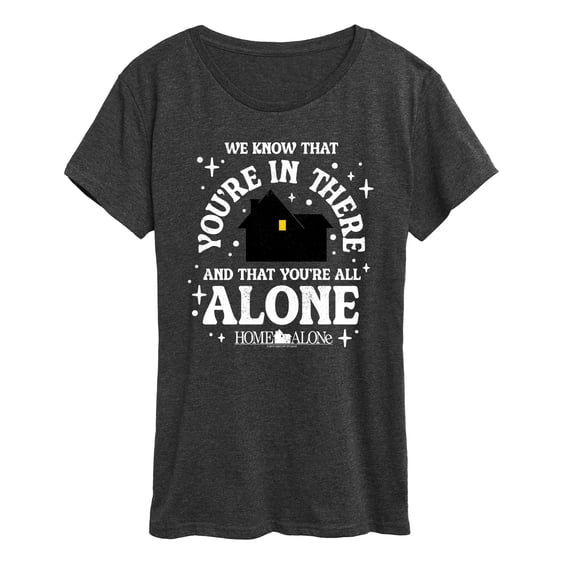 Home Alone - We Know Youre In There - Women's Short Sleeve Graphic T-Shirt