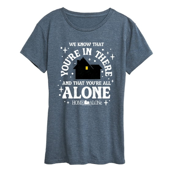 Home Alone - We Know Youre In There - Women's Short Sleeve Graphic T-Shirt